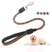 Reflective Handle Short Leash