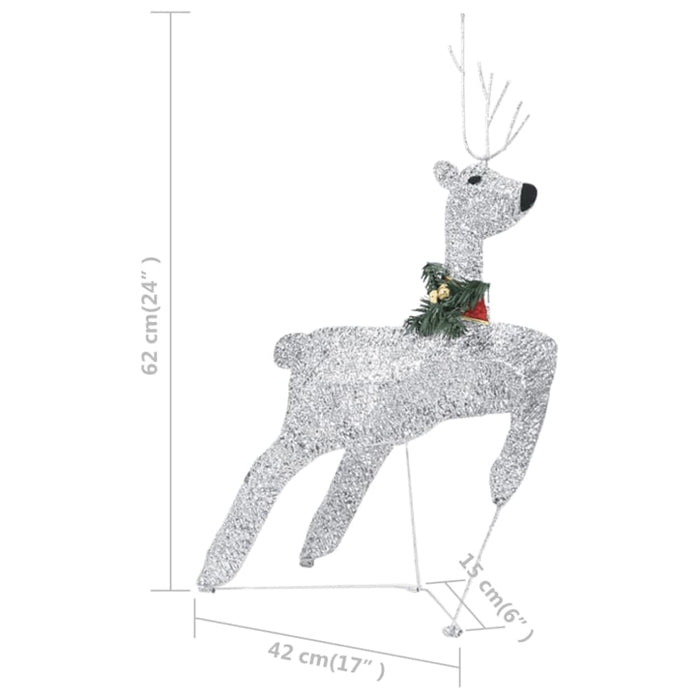 Reindeer & Sleigh Christmas Decoration 100 Leds Outdoor