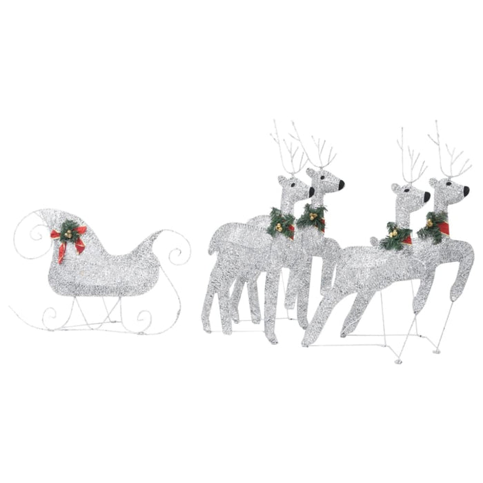 Reindeer & Sleigh Christmas Decoration 100 Leds Outdoor