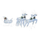 Reindeer & Sleigh Christmas Decoration 100 Leds Outdoor