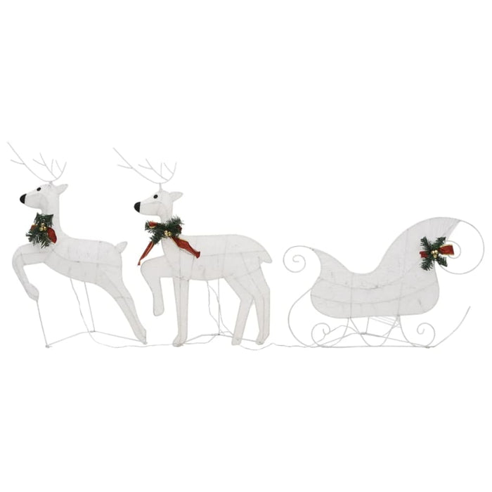 Reindeer & Sleigh Christmas Decoration 100 Leds Outdoor