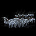 Reindeer & Sleigh Christmas Decoration 140 Leds Outdoor