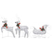 Reindeer & Sleigh Christmas Decoration 140 Leds Outdoor
