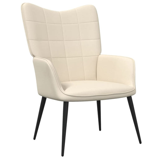 Relaxing Chair Cream Fabric Txikat