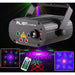 Remote 128 Patterns Rgb Dj Laser Projector Stage Lighting