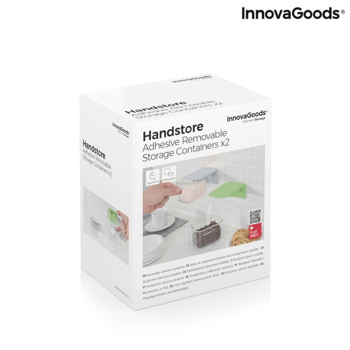 Removable Adhesive Kitchen Containers Handstore Innovagoods
