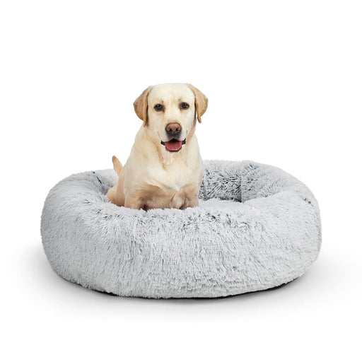 Replaceable Cover for Dog Calming Bed Warm Kennel Round