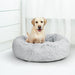 Replaceable Cover for Dog Calming Bed Warm Kennel Round