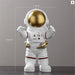 Resin Astronaut Statue Home Decor Figurines Sculpture Room