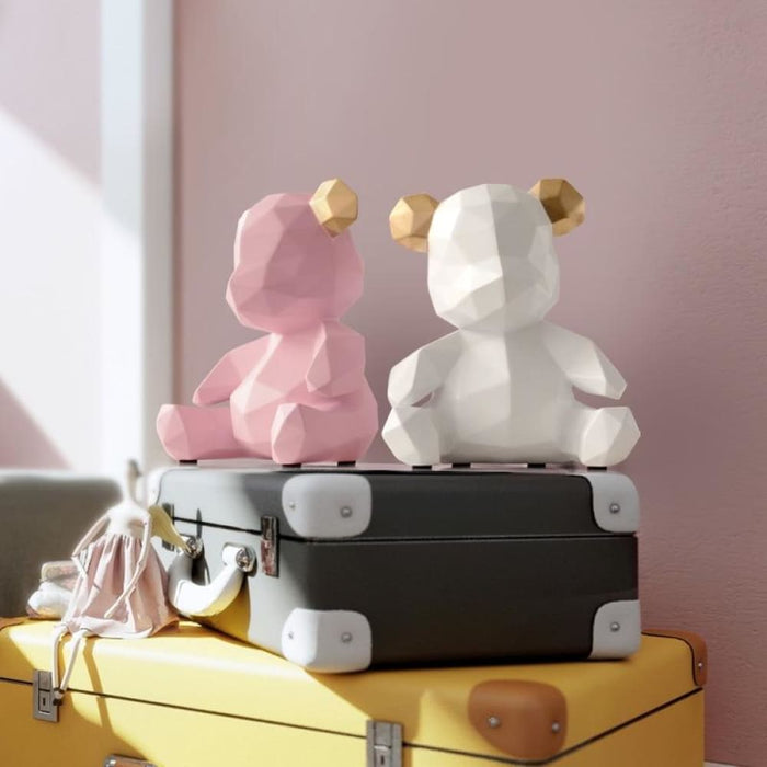 Resin Bear Figurine Decoration Ornament