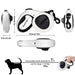 5m Retractable Led Flashlight Reflective no Tangle Dog