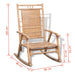 Rocking Chair Bamboo Aonka
