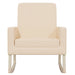 Rocking Chair Cream Fabric Gl1719