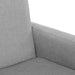 Rocking Chair Light Grey Fabric Gl169915