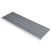 Roof Panels 12 Pcs Galvanised Steel Grey Axknp