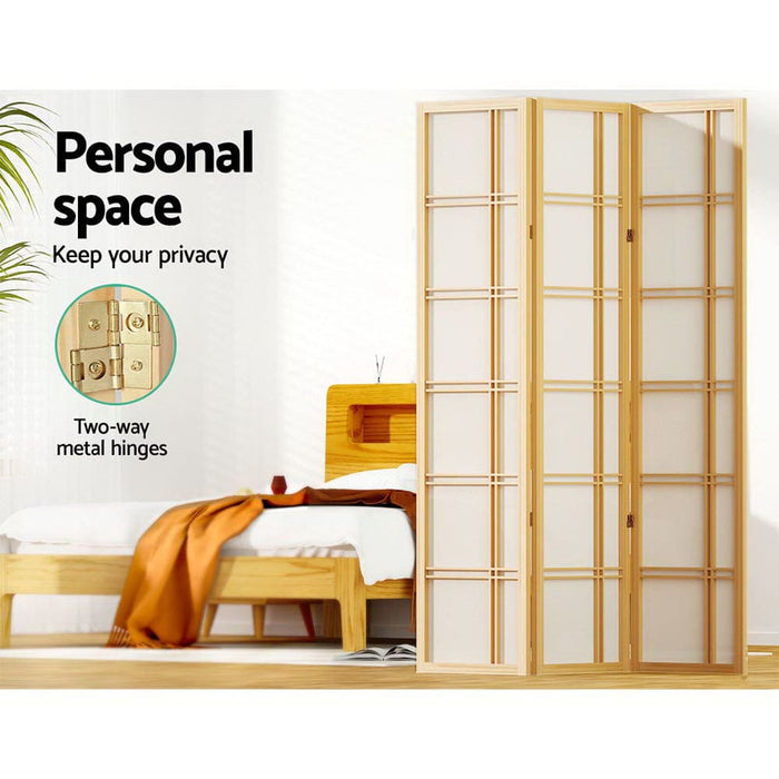 Room Divider Screen Privacy Wood Dividers Stand 3 Panel