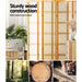 Room Divider Screen Privacy Wood Dividers Stand 6 Panel