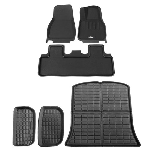 Car Rubber Floor Mats for Tesla Model y Trunk Toolbox Cargo