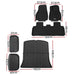 Car Rubber Floor Mats for Tesla Model y Trunk Toolbox Cargo
