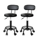 Goslash Picks 2x Salon Stool Swivel Round Barber Hair Bar