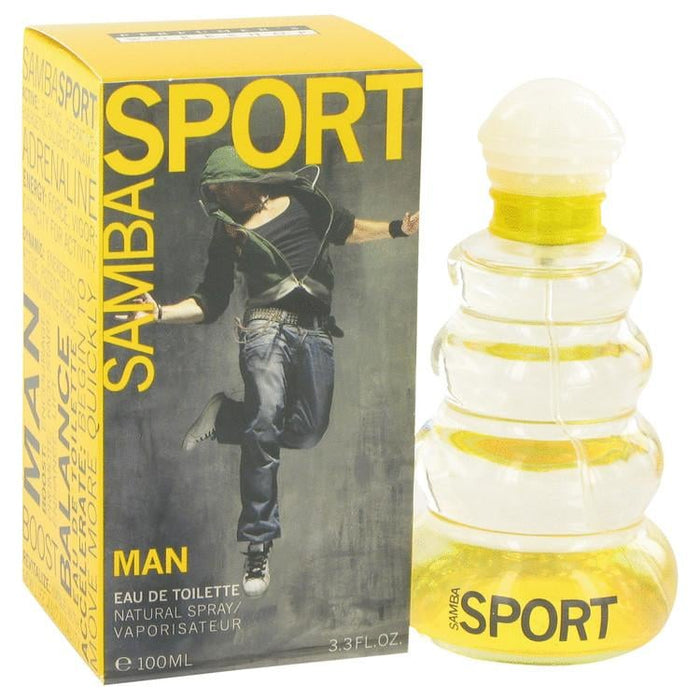 Samba Sport Edt Spray By Perfumers Workshop For Men - 100 Ml