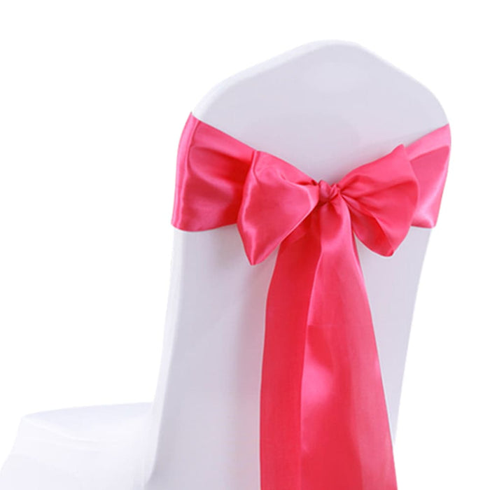 Goslash Picks 20x Satin Chair Sashes Cloth Cover Wedding