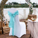 50x Satin Chair Sashes Cloth Cover Wedding Party Event