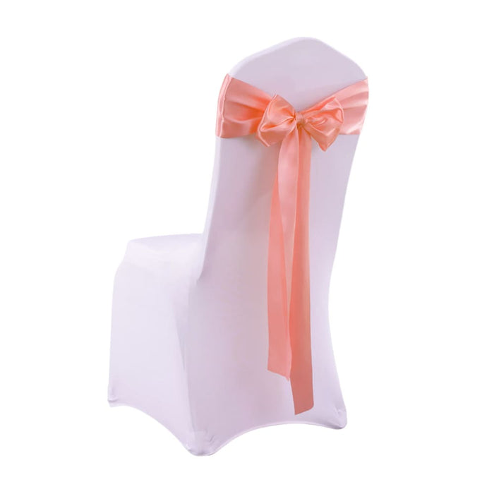 Goslash Picks 20x Satin Chair Sashes Cloth Cover Wedding
