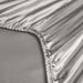 Satin Sheet Set 3 Piece Fitted Pillowcase Soft - Queen