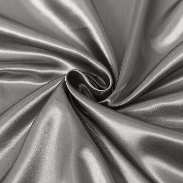 Satin Sheet Set 3 Piece Fitted Pillowcase Soft - Queen