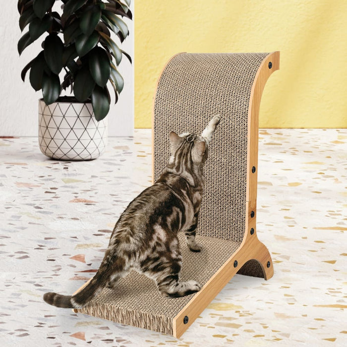 Goslash Picks Cat Scratch Pad Cardboard Kitten Scratcher