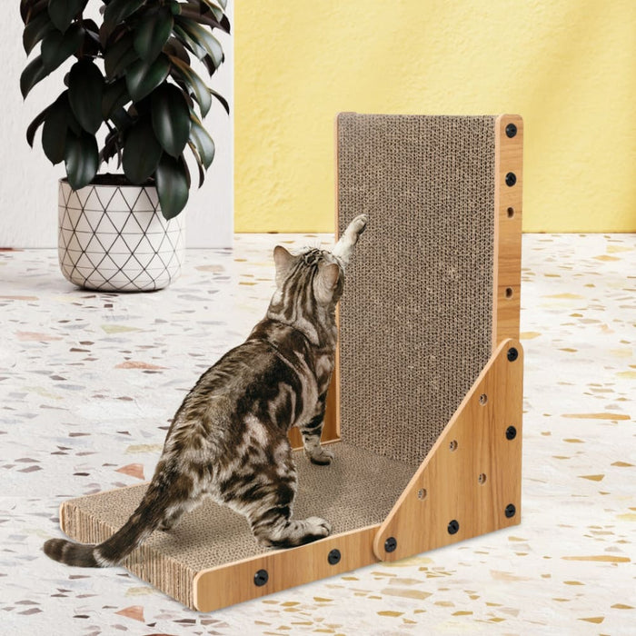 Cat Scratcher Scratching Board Corrugated Cardboard Scratch