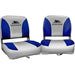 Goslash Picks Seamanship Set of 2 Folding Swivel Boat Seats