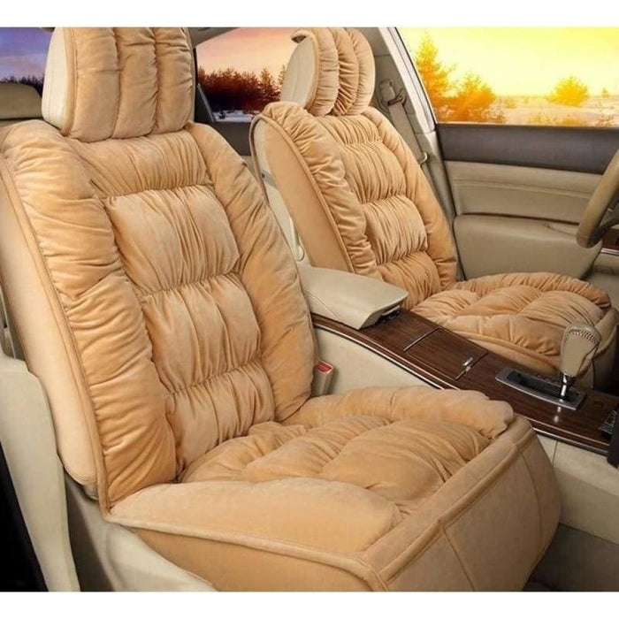 Car Seat Covers Plush Automobiles Cover Interior Warm