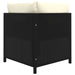 Sectional Corner Sofa with Cushions Black Poly Rattan Totpbi