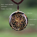 Seed Of Life Ancient Orgon Energy Crystal Pendant Chakra