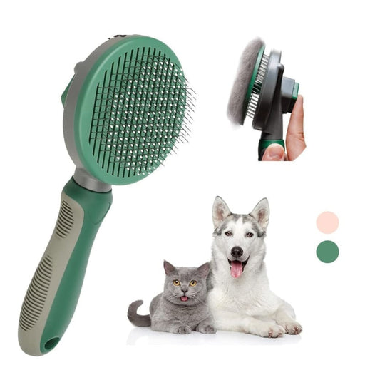 Self - cleaning Comfortable Dog Grooming Dematting Brush