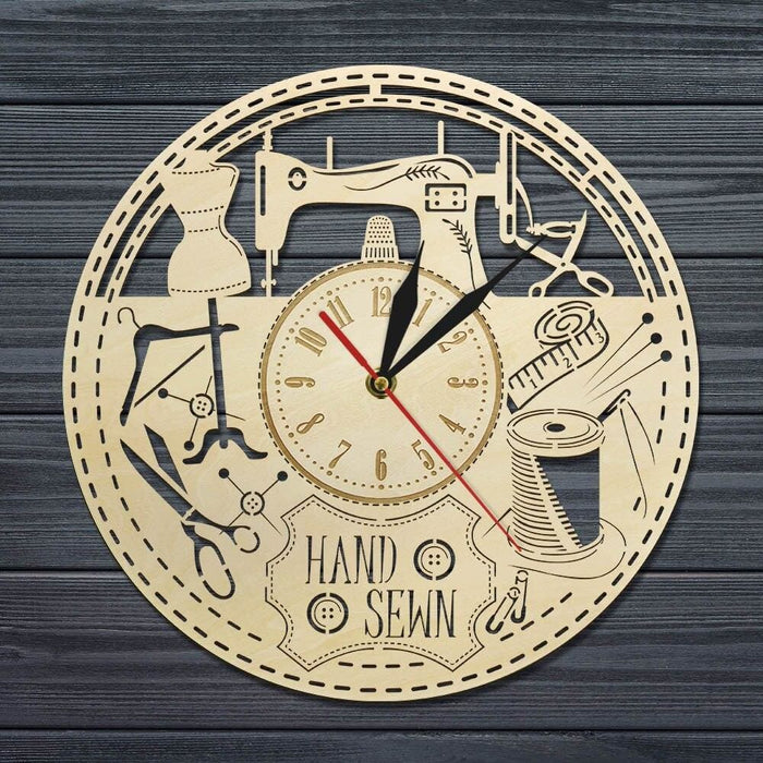 Sewing Wall Clock