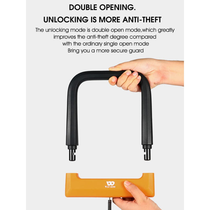 U - shape Anti - theft Super Strong Bicycle Lock