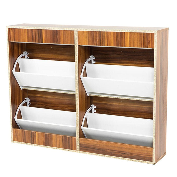 Shoe Cabinet Organizer Storage Rack 1200 x 240 920 - Brown
