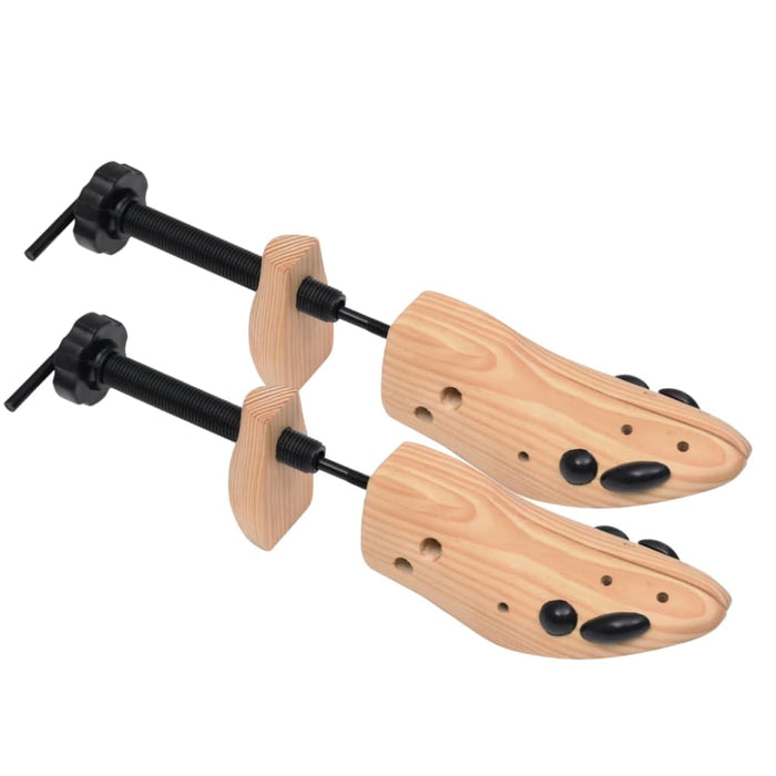 Shoe Trees Size 36-40 Solid Pine Wood Tboib