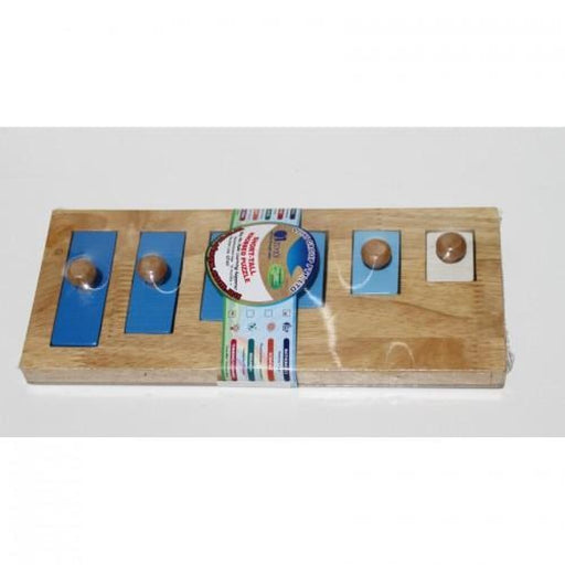 Short -tall Knob Puzzle