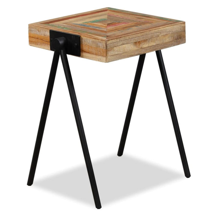 Side Table Solid Reclaimed Teak Xapabn