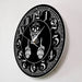 Skeleton Middle Finger Scary Wall Clock Funny Vulgar