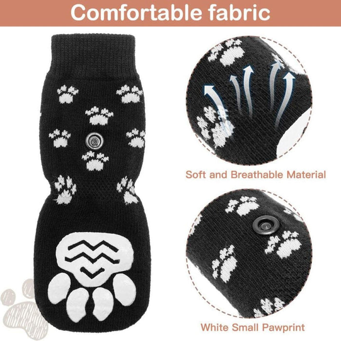 Non - slip Adjustable Straps Comfortable Soft Paw