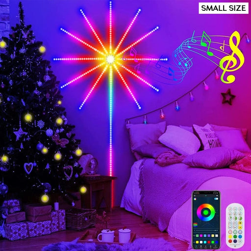 Smart Led Light Strip Diy Firework Remote Bluetooth Usb