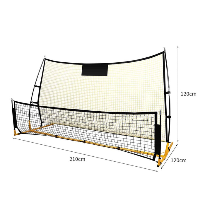 Goslash Picks Soccer Rebounder Net Portable Volley Training