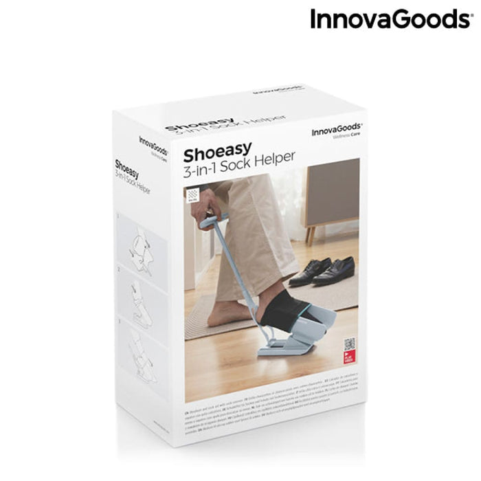 Sock Aid and Shoe Horn with Remover Shoeasy Innovagoods