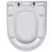 Soft-close Toilet Seat with Quick-release Design White