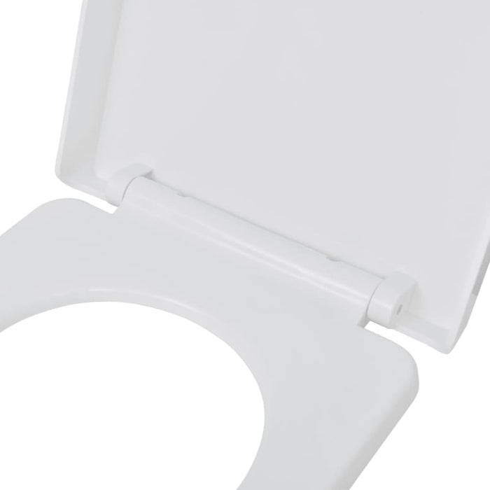 Soft-close Toilet Seat with Quick-release Design White